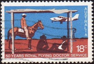 Australia 676 - Used - 18c Royal Flying Doctor Service (1978) +