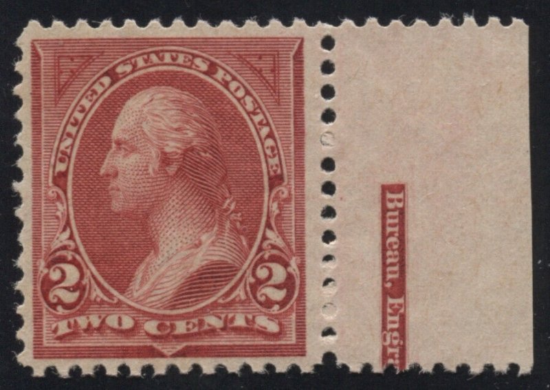 Scott 249 Mint NH OG Almost Very Fine  Crowe Cert  TJ 10/19 