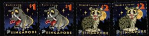 SINGAPORE SG1268/71 2003 CREATURES OF THE NIGHT USED