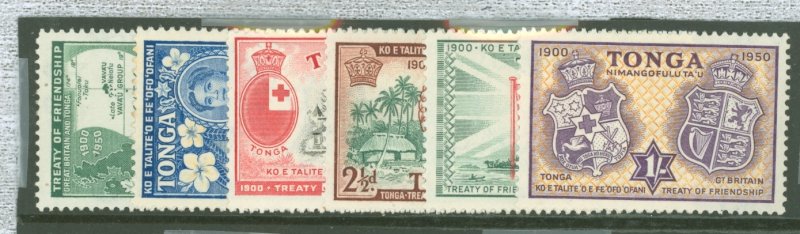 Tonga #94-99 var  Single (Complete Set)