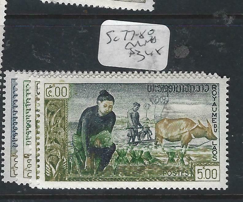 LAOS  (PP1005BB)  SC 77-80     MNH