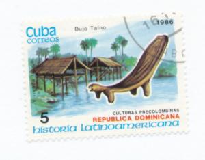 Cuba 1986 Scott 2894 CTO - 5c, Latin American history