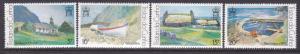 Tristain Da Cunha 234-37 MNH 1978 Painting Views by Roland Svensson Set