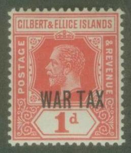 Gilbert & Ellice KGV war stamp sg26 MINT