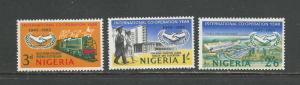 Nigeria Scott catalogue # 178-180 Unused Hinged