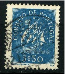 Portugal 1943 - Scott 626 used - 3.50e, Ancient Vessel 