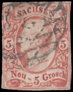 German States-Saxony 13 used