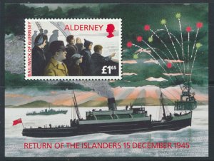 Alderney  SG MSA84  SC# 90  Returning Islanders  MNH  see scan