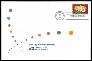 Scott 4435 44c Chinese New Year First Day Cover with Ceremony Program Insert