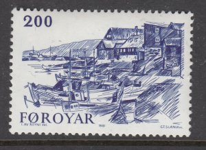 Faroe Islands 62 MNH VF