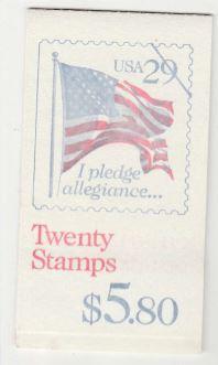 U.S. Scott #2593a BK196 Flag Stamp - Mint NH Booklet