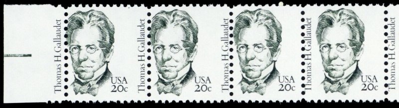 1861, MNH 20¢ Misperfed Strip 10 Stamps Big And Small Stamp Errors - Stuart Katz