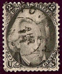 US Sc 73.  \Black Jack.\ Used.