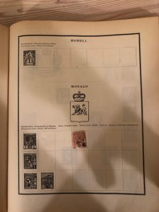 Modern Stamp Album Circa 1921