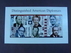 U.S.# 4076(A - F)-MINT/NH-- PANE OF 6--DISTINGUISHED AMERICAN DIPLOMATS---2005