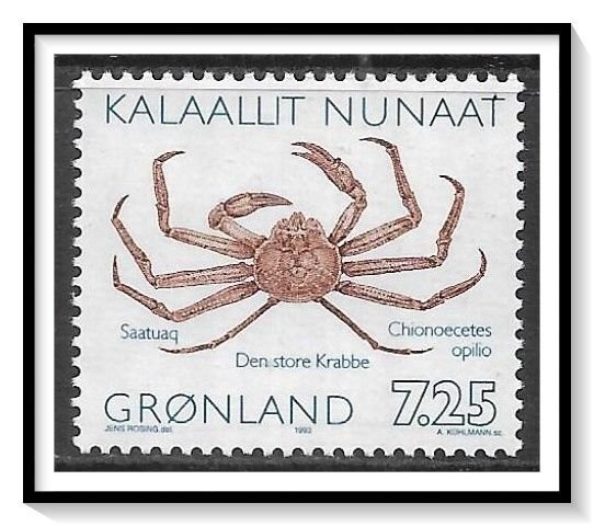Greenland #257a Crabs MNH