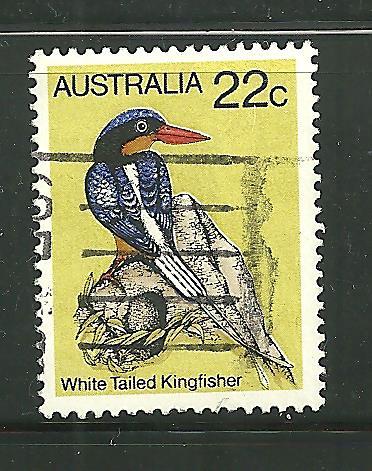 Australia 733 Postally used White Tailed Kingfisher