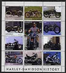 DAGESTAN - 2000 - M'cycles - Perf 12v Sheet - Mint Never Hinged - Privat...