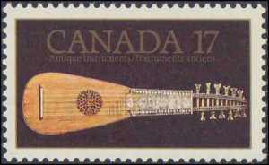 Canada #878, Complete Set, 1981, Music, Never Hinged