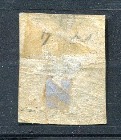 Colombia 1864 Sc 30 MH has thins c1664s