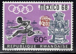 RWANDA Scott 252 Olympic stamp