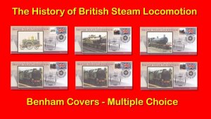 History of British Steam Locomation - Benham Smilers Covers - Multiple Choice