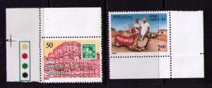 INDIA Sc# 1113 - 1114 MNH VF Set2 Jaipue Camel Desert