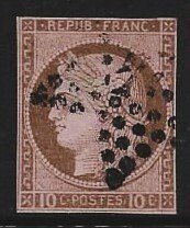 French Colonies 20 CV $60
