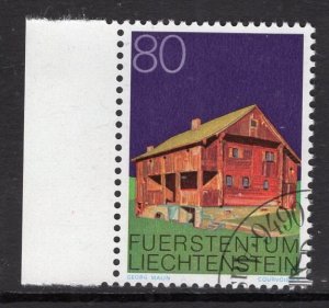 Liechtenstein   #644   cancelled  1978  buildings  80rp