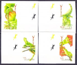 2007 Vanuatu 1336-1339+Tab Reptiles - Lizards 7,50 €