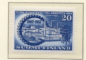 Finland 1957 Early Issue Fine Mint Hinged 20Mk. NW-222074
