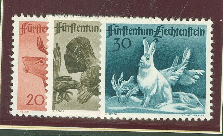 Liechtenstein #219-21 Unused Single (Complete Set)