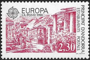 Andorra French #391 Europa - Early Post Office ~ MNH