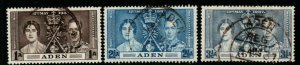 ADEN SG13/5 1937 CORONATION USED