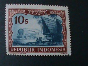 ​REPUBLIC INDONESIA-1948 -SC#12 75 YEARS OLD MLH LAST ONE WE SHIP TO WORLDWIDE