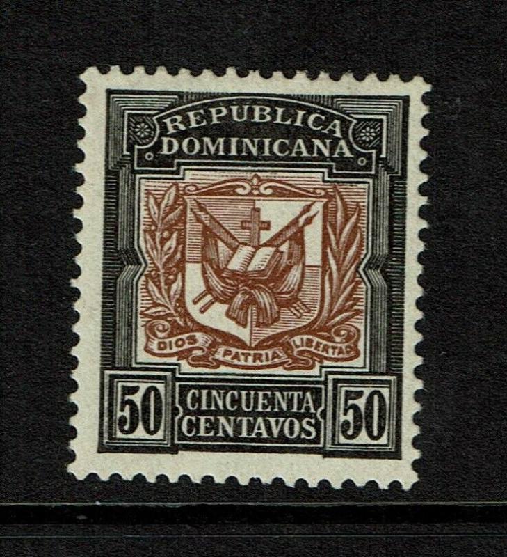 Dominican Republic SC# 139 Mint Light Hinged / Sm Hinge Rem / Gum Creasing-S7558