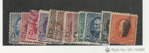 United States, Postage Stamp, #219-229 F-VF Set Used, 1890-93