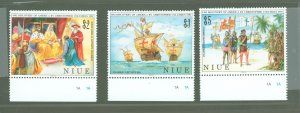 Niue #621-623  Single (Complete Set)