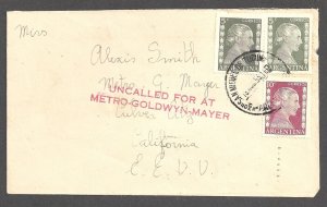 UNITED STATES 1953 (Aug) Cover Argentina to California with - 99097
