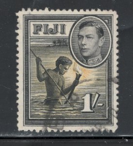 Fiji 1938 King George VI 1sh Scott # 127 Used