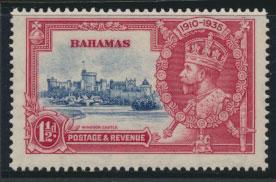 Bahamas SG 141  SC# 92 MVVLH  Silver Jubilee  see details