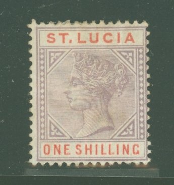 St. Lucia #37a Unused Single