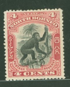 North Borneo #104 Unused Single