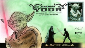 #4205 Yoda Bevil FDC