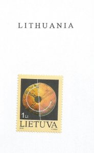 LITHUANIA - 2000 - Welcoming 3rd Millenium - Perf Single Stamp - M L H