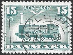 Denmark Scott # 301 Used. All Additional Items Ship Free.