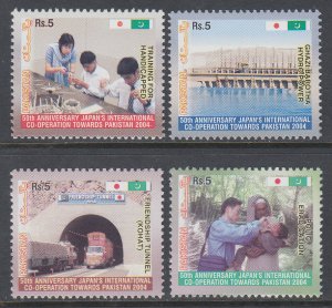 Pakistan 1046-1049 MNH VF