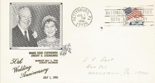 Eisenhower 50th Wedding Anniv