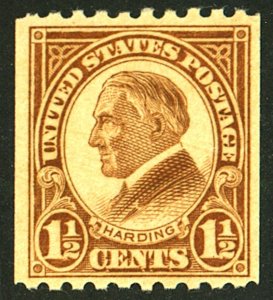 U.S. #605 MINT OG NH