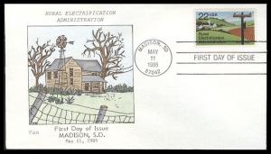 #2144 Rural Electrification Van FDC